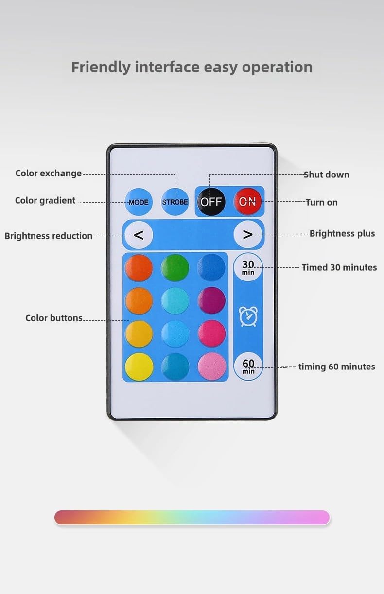 LED Peacock Projection Lamp